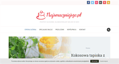 Desktop Screenshot of najsmaczniejsze.pl